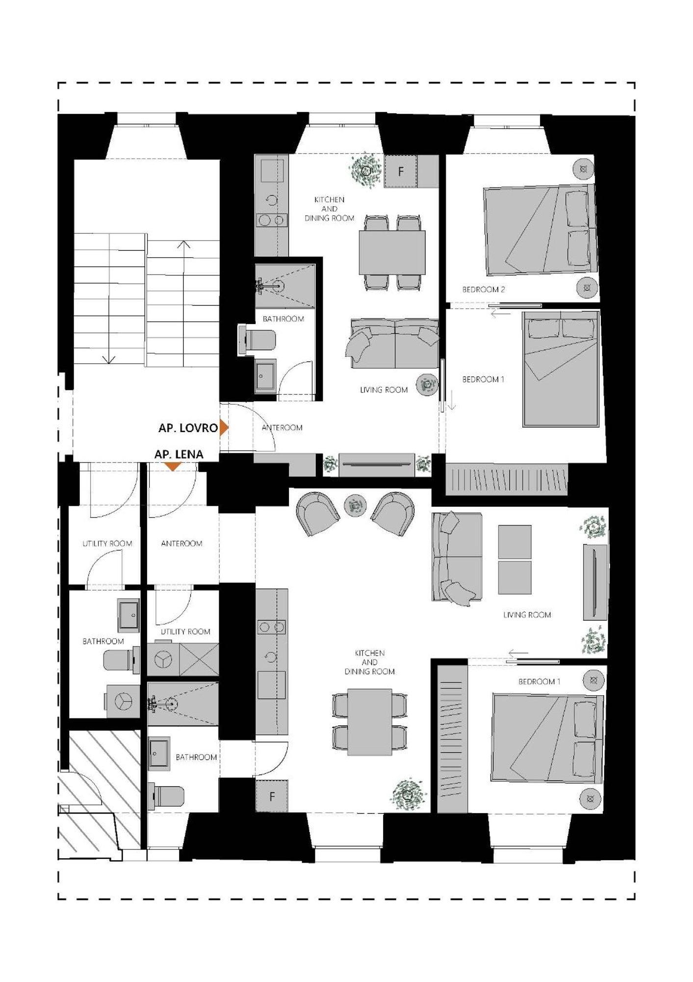 Apartments Lovro & Lena Ντουμπρόβνικ Εξωτερικό φωτογραφία